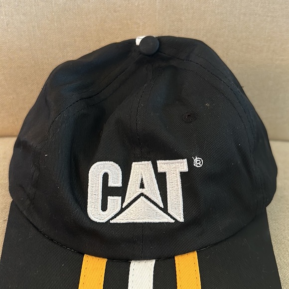 Cat Caterpillar Striped SnapBack Adjustable Baseball Hat Cap Black One Size - Picture 2 of 10